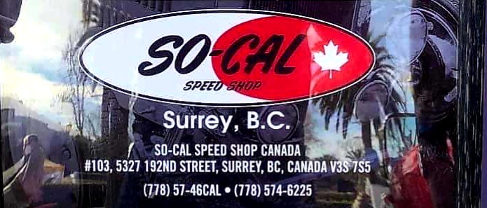 So-Cal Speed Shop Canada | car repair | 5327 192 St #103, Surrey, BC V3S 7S5, Canada | 7785746225 OR +1 778-574-6225