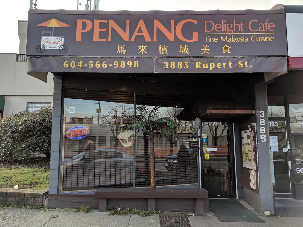 Penang Delight Cafe Express | 3885 Rupert St, Vancouver, BC V5R 2G7, Canada | Phone: (604) 566-9898