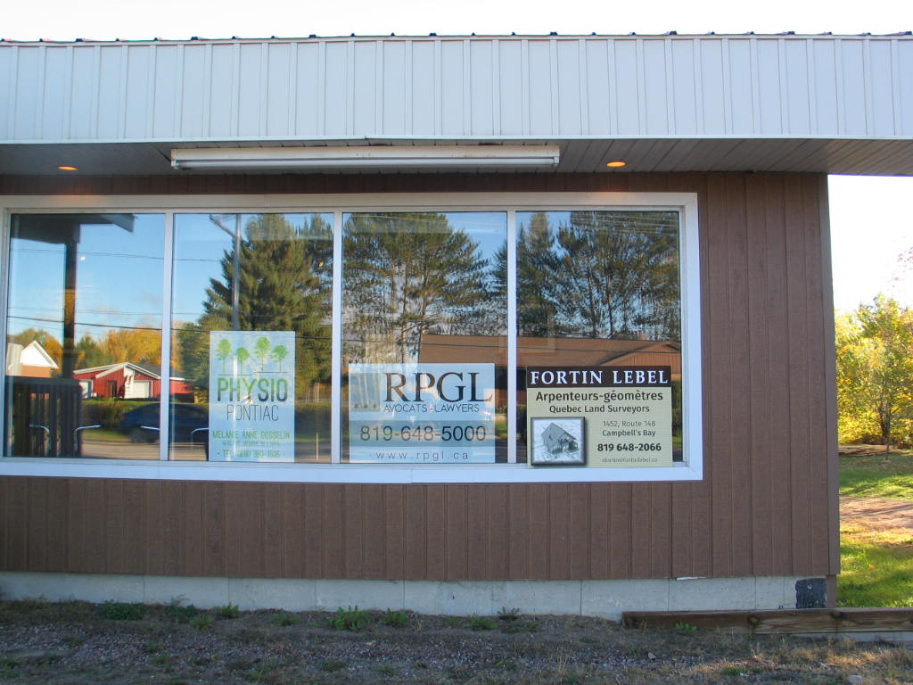 Fortin Lebel - Arpenteurs - Géomètres | 1452 QC-148, Campbells Bay, QC J0X 1K0, Canada | Phone: (819) 648-2066
