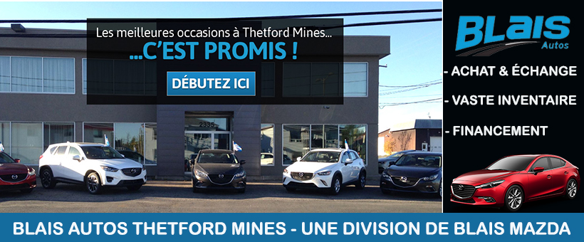 Blais Autos | 2335 Rue Notre-Dame Est, Thetford Mines, QC G6G 2W6, Canada | Phone: (418) 338-6104