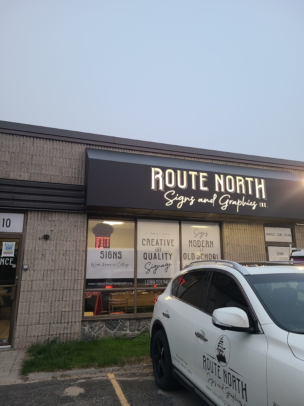 Route North Signs and Graphics Inc. | 440 Ecclestone Dr #10, Bracebridge, ON P1L 1Z6, Canada | Phone: (289) 221-1460
