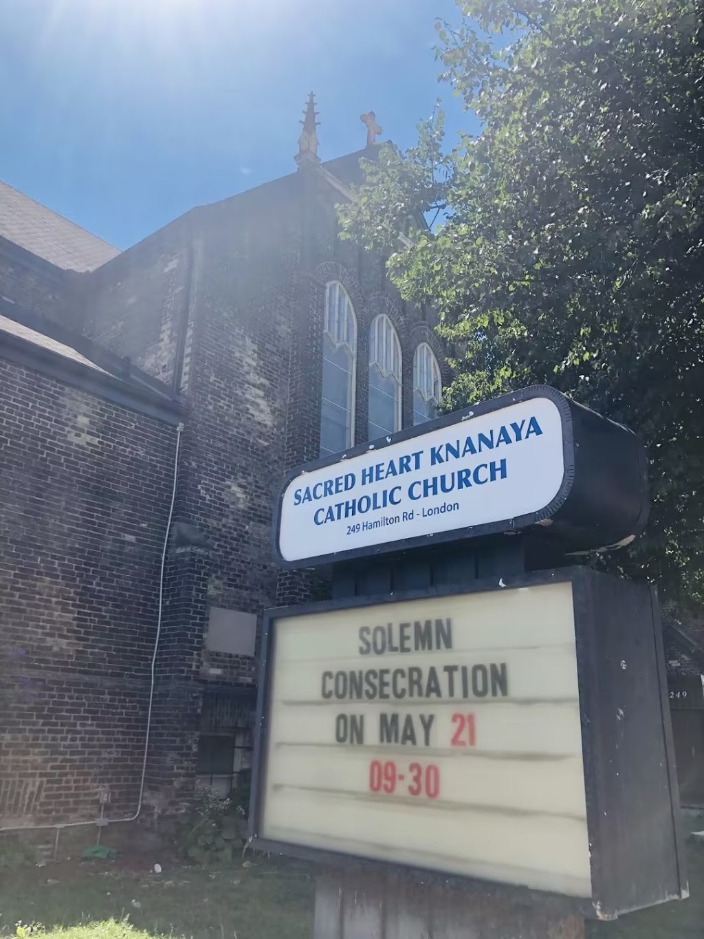 Sacred Heart Knanaya Catholic Church, London ON | 249 Hamilton Rd, London, ON N5Z 1R2, Canada | Phone: (647) 717-8918