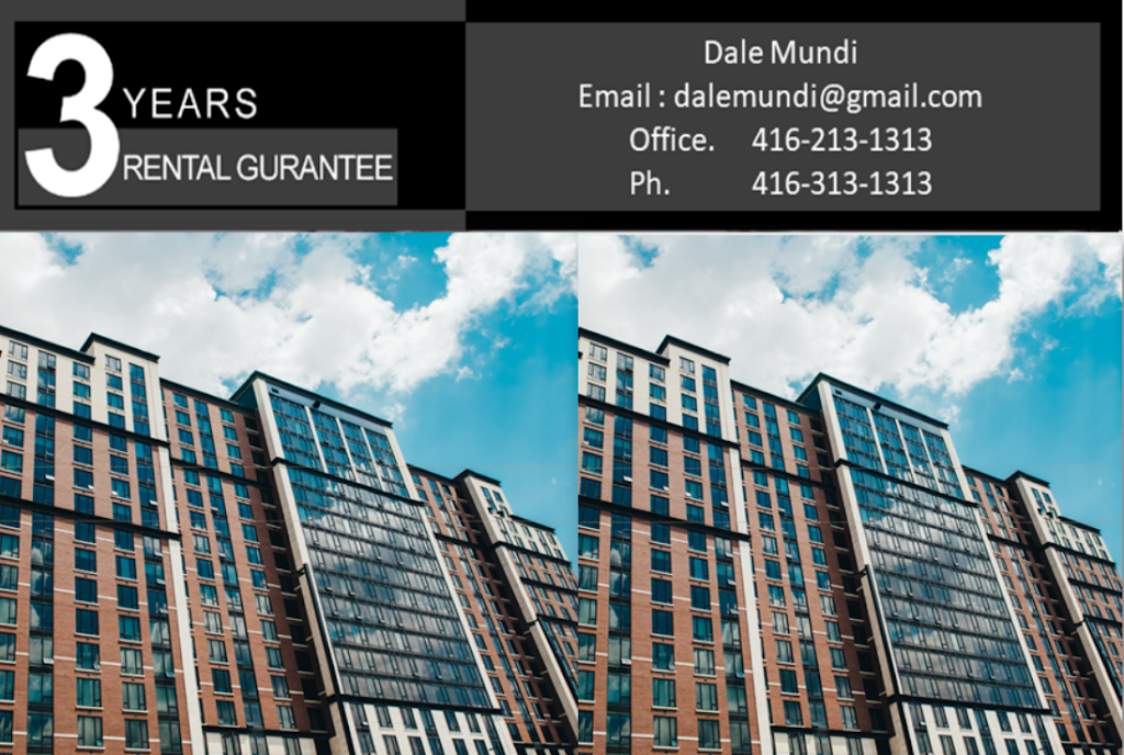 Dale Mundi Broker | 7895 Tranmere Dr #206, Mississauga, ON L5S 1V9, Canada | Phone: (416) 313-1313