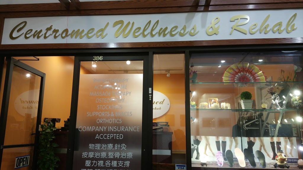Centromed Wellness & Rehab | 4438 Sheppard Ave E Unit 386, Scarborough, ON M1S 1V2, Canada