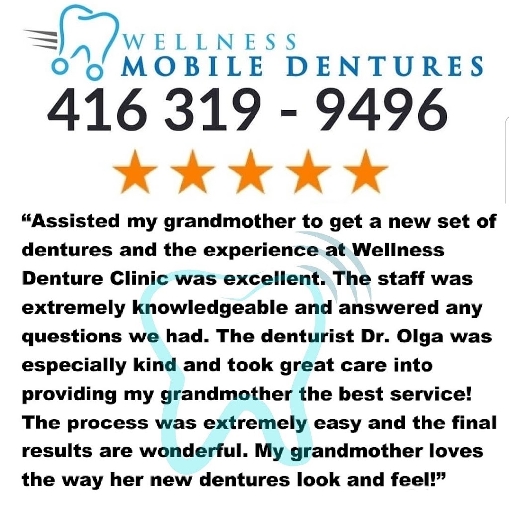 Wellness Mobile Dentures | 200 Queens Plate Dr, Etobicoke, ON M9W 6Y9, Canada | Phone: (416) 319-9496
