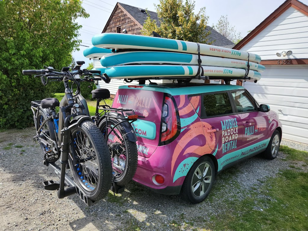 Palli Palli Mobile Ebike & Paddle Board Rentals | Powell River | 6841 Fairmont St, Powell River, BC V8A 1K2, Canada | Phone: (604) 223-7284