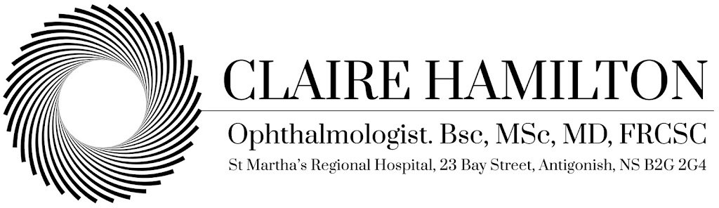 Dr Claire Hamilton, BSc, MSc, MD, FRCSC - Ophthalmologist | St. Marthas Regional Hospital, 23 Bay St, Antigonish, NS B2G 2G4, Canada | Phone: (902) 863-6411