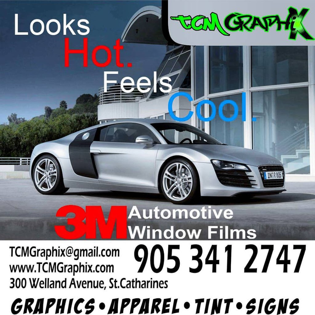 TCM Graphix Inc. & Tint | 300 Welland Ave #1, St. Catharines, ON L2R 7L9, Canada | Phone: (905) 341-2747