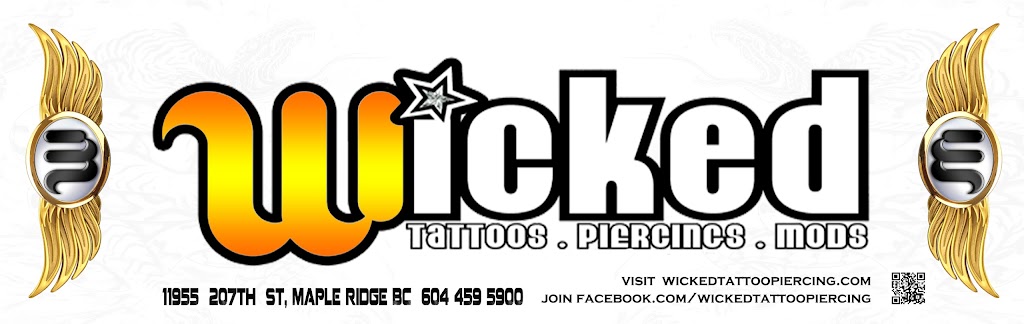 Wicked Tattoo & Piercing Inc. | 11225 240 St, Maple Ridge, BC V2X 2T3, Canada | Phone: (604) 380-2234