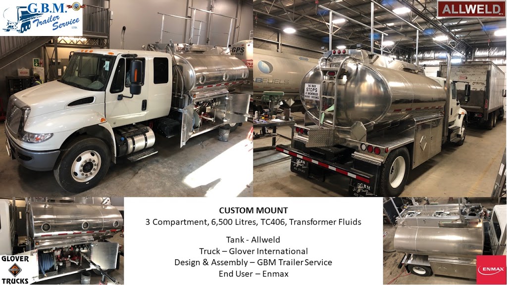 G.B.M. TRAILER SERVICE LTD. | 9300 Endeavor Dr SE, Calgary, AB T3S 0A1, Canada | Phone: (403) 279-9717