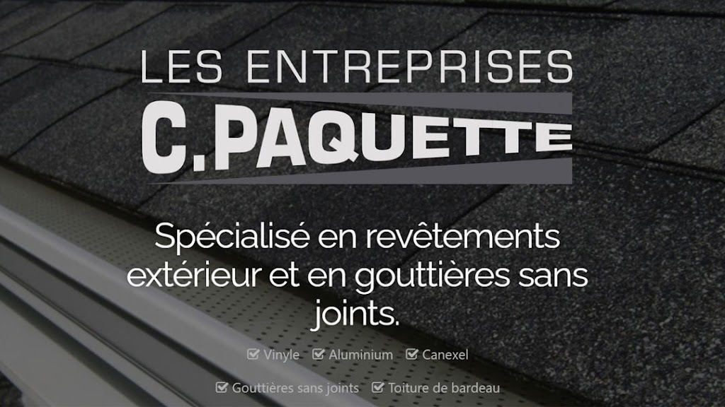 Les Entreprises C. Paquette | 6651 Rue des Flamants, Terrebonne, QC J7M 1G6, Canada | Phone: (514) 605-7753