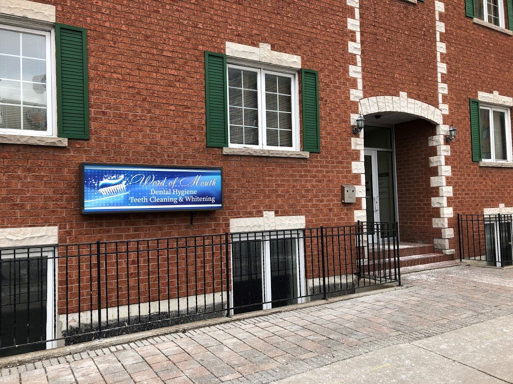 Word Of Mouth Dental Hygiene | 88 Centre St N Suite 3, Oshawa, ON L1G 4B6, Canada | Phone: (905) 244-5265