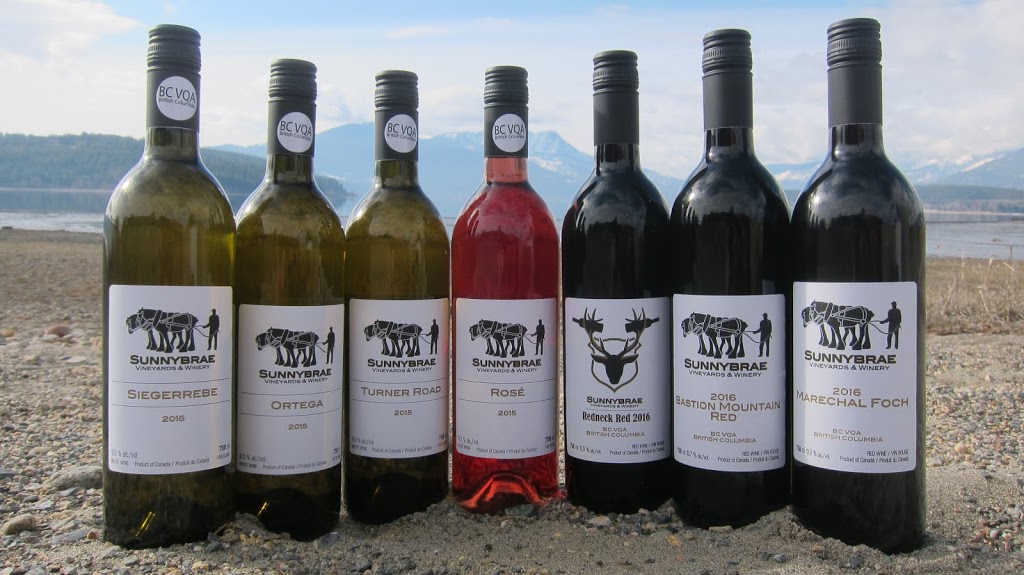 Sunnybrae Vineyards & Winery | 3849 Sunnybrae-Canoe Point Rd, Tappen, BC V0E 2X1, Canada | Phone: (250) 835-8373
