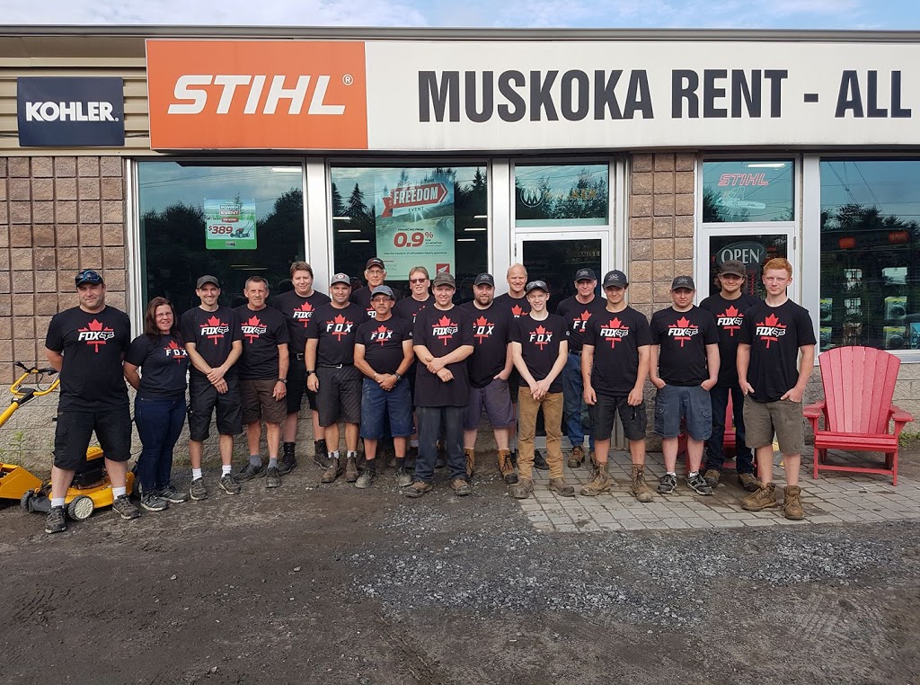 Muskoka Rent-All | 11 Howland Dr, Huntsville, ON P1H 1M3, Canada | Phone: (705) 789-2343