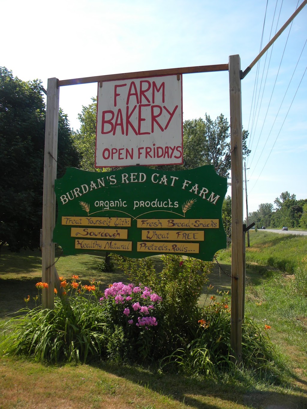 Burdans Red Cat Farm & Bakery | 82560 Bluewater Hwy, Goderich, ON N7A 3X8, Canada | Phone: (519) 524-1283