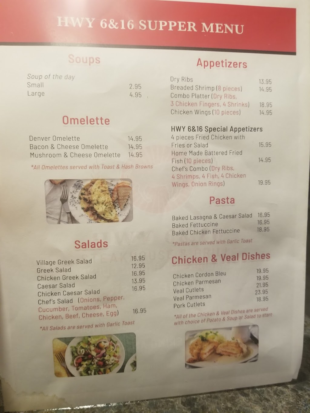 Hwy 6&16 Steakhouse and Grill | Box 17 Junction, SK-6, Dafoe, SK S0K 1C0, Canada | Phone: (306) 560-9700