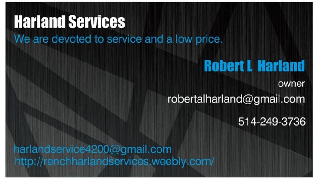 Harland Services | 560 31e Av #21, Montréal, QC H8P 2X1, Canada | Phone: (514) 249-3736