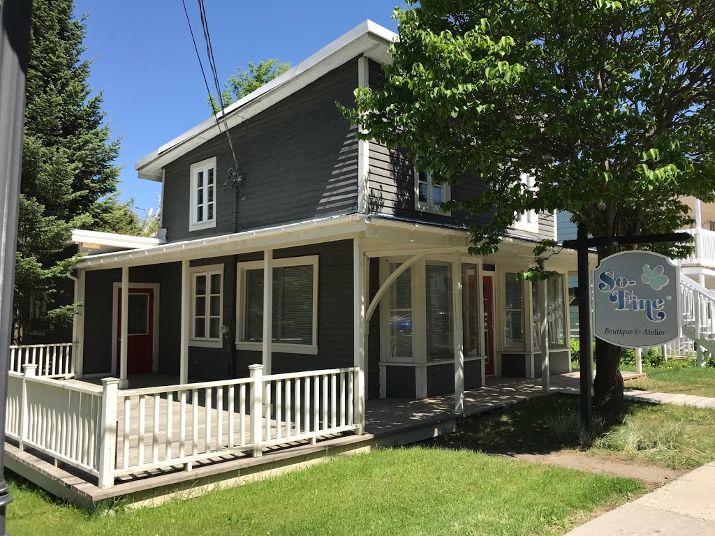 So-Fine® Boutique & Atelier | 453 Chemin Pierre Péladeau, Sainte-Adèle, QC J8B 1Z3, Canada | Phone: (450) 745-4447