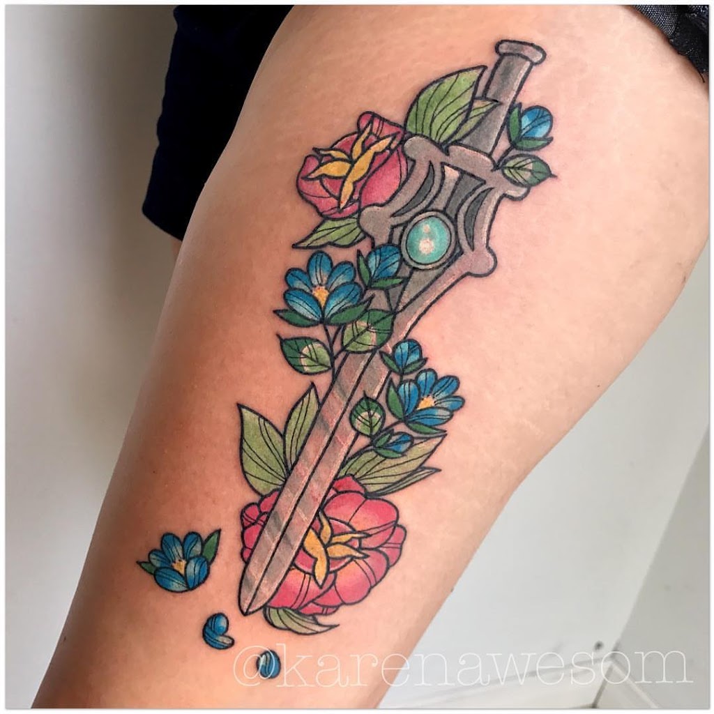 Karen Awesom - Tattoo Artist | 91 Plains Rd E #2, Burlington, ON L7T 2C2, Canada