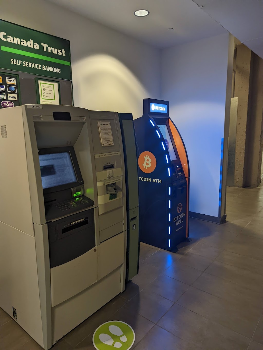 Bitcoin ATM by Bitcoin Well | 2500 University Dr NW Unit 203A, Calgary, AB T2N 1N4, Canada | Phone: (888) 711-3866