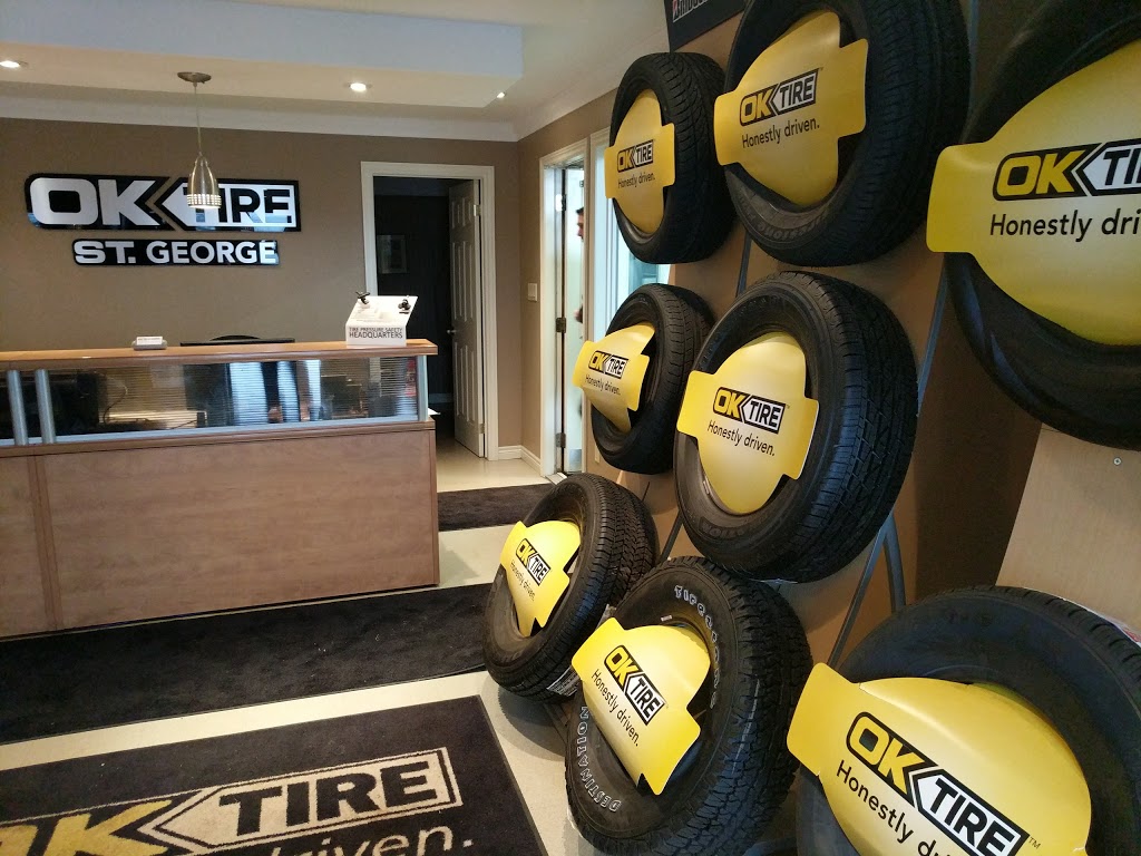OK Tire | 244 Brant Rd Rr 1, Saint George, ON N0E 1N0, Canada | Phone: (519) 448-1274