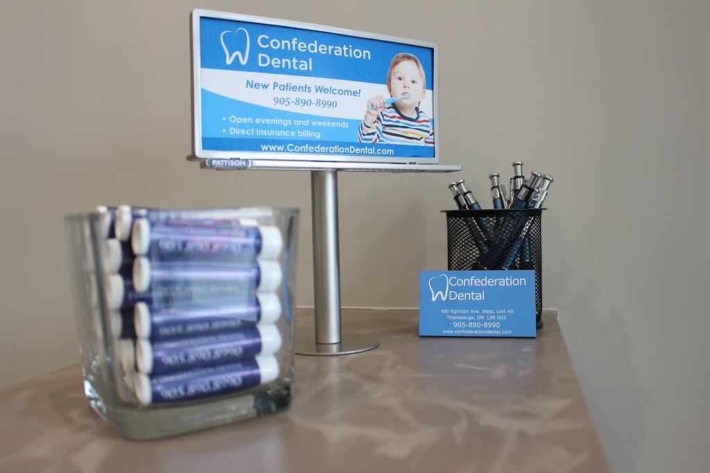 Confederation Dental | 480 Eglinton Ave W, Mississauga, ON L5R 1Y5, Canada | Phone: (905) 890-8990