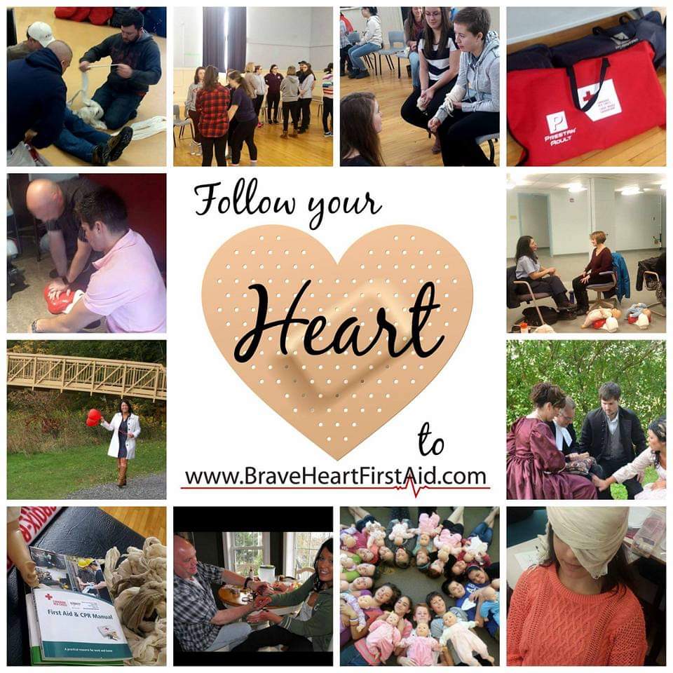 BraveHeart First Aid | 45 Donald E Hiltz Connector Rd Unit B, Kentville, NS B4N 5R5, Canada | Phone: (902) 670-1383