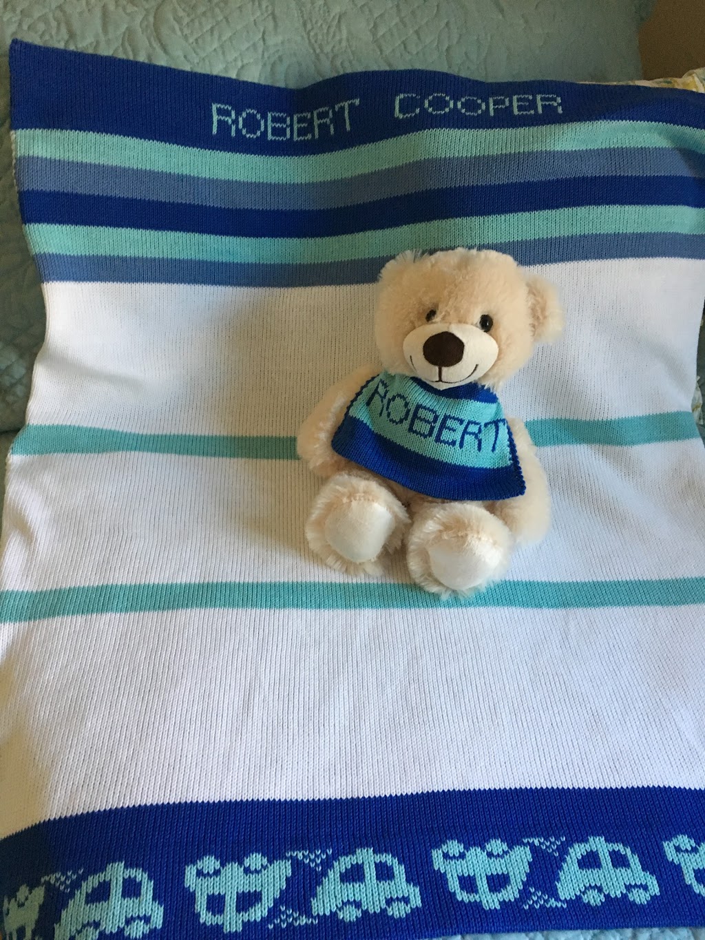 Ellaine Feferman Personalized Baby Blankets | 646 Sawmill Rd, Fenwick, ON L0S 1C0, Canada | Phone: (928) 514-0332