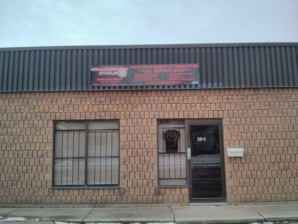 Crashburn Cycles | 960 Elias St Unit 4, London, ON N5W 3P4, Canada | Phone: (519) 951-9177
