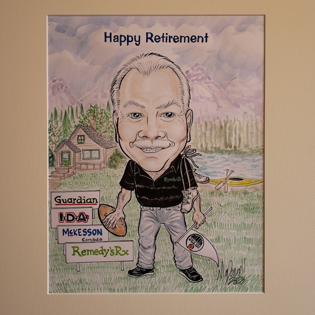 Michael McDonnell Cartoonist, Caricature Artist | 75 Gardiner Dr, Bradford, ON L3Z 3G2, Canada | Phone: (905) 715-6264