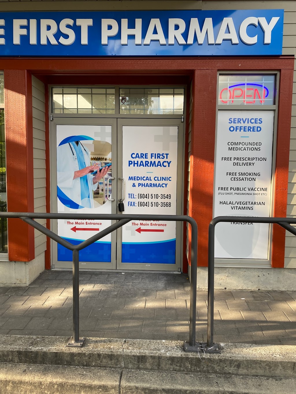 Care First Pharmacy | 19390 68 Ave #101, Surrey, BC V4N 6A9, Canada | Phone: (604) 510-3549