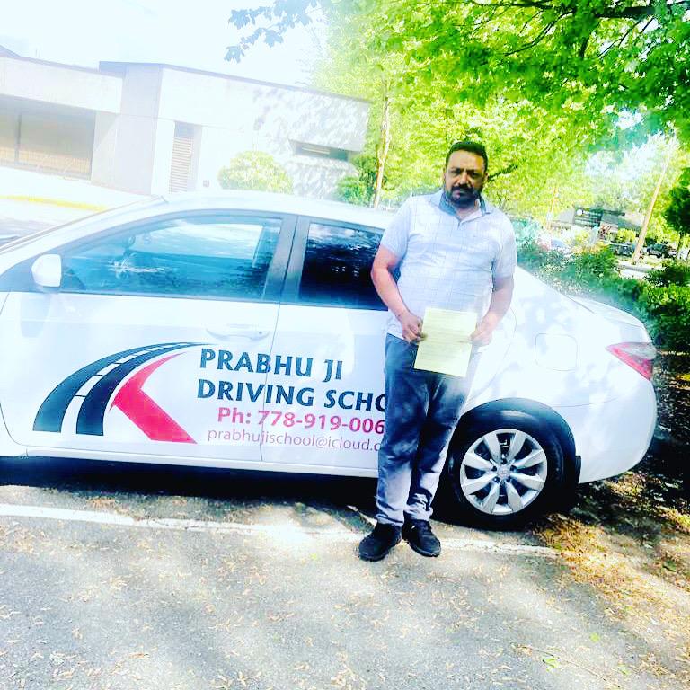 Prabhuji Driving school surrey | 14518 85a Ave, Surrey, BC V3S 5T6, Canada | Phone: (778) 919-0064