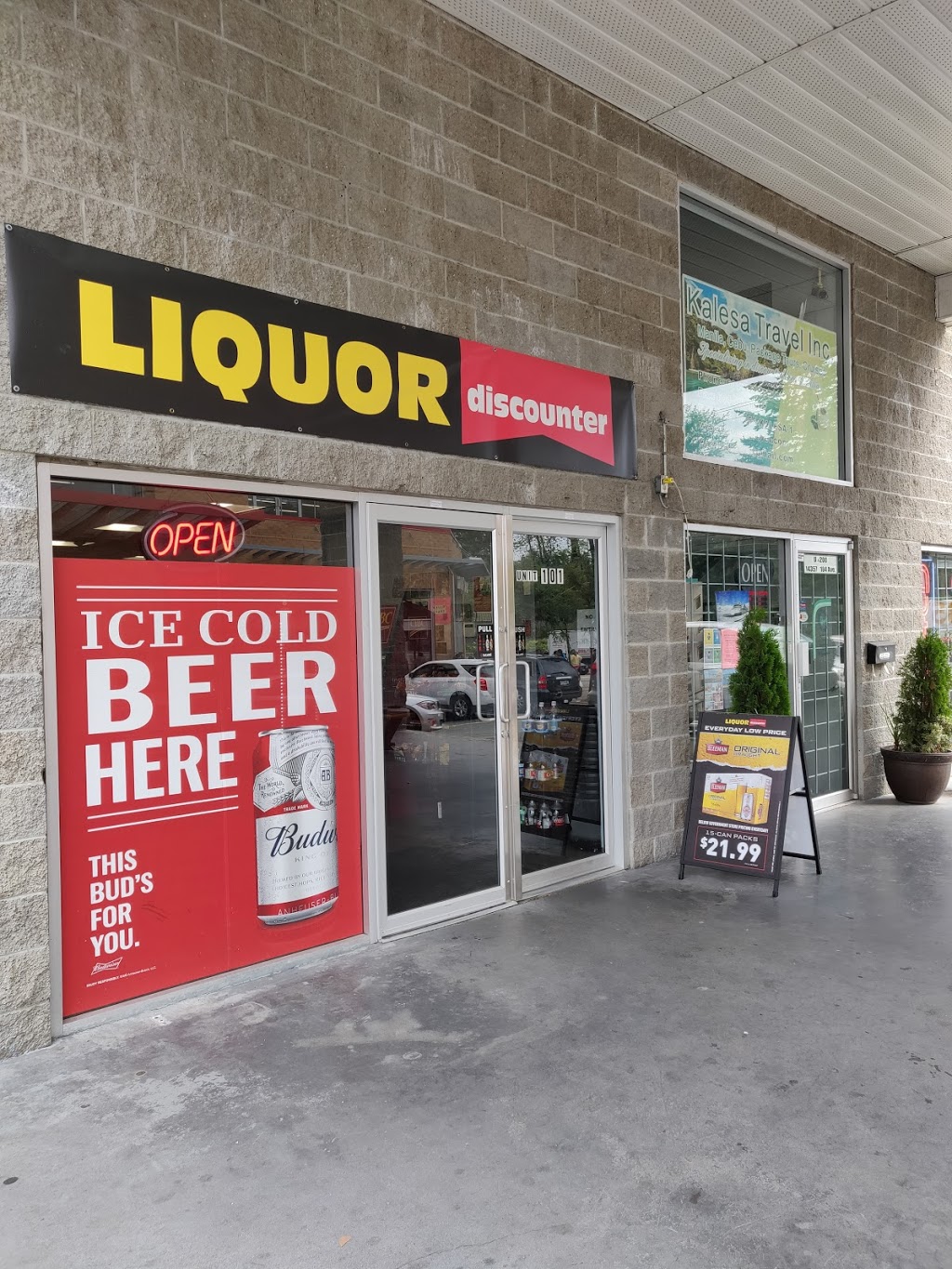 Liquor Discounter | 101-14357 104 Ave, Surrey, BC V3T 1Y1, Canada | Phone: (778) 293-1964