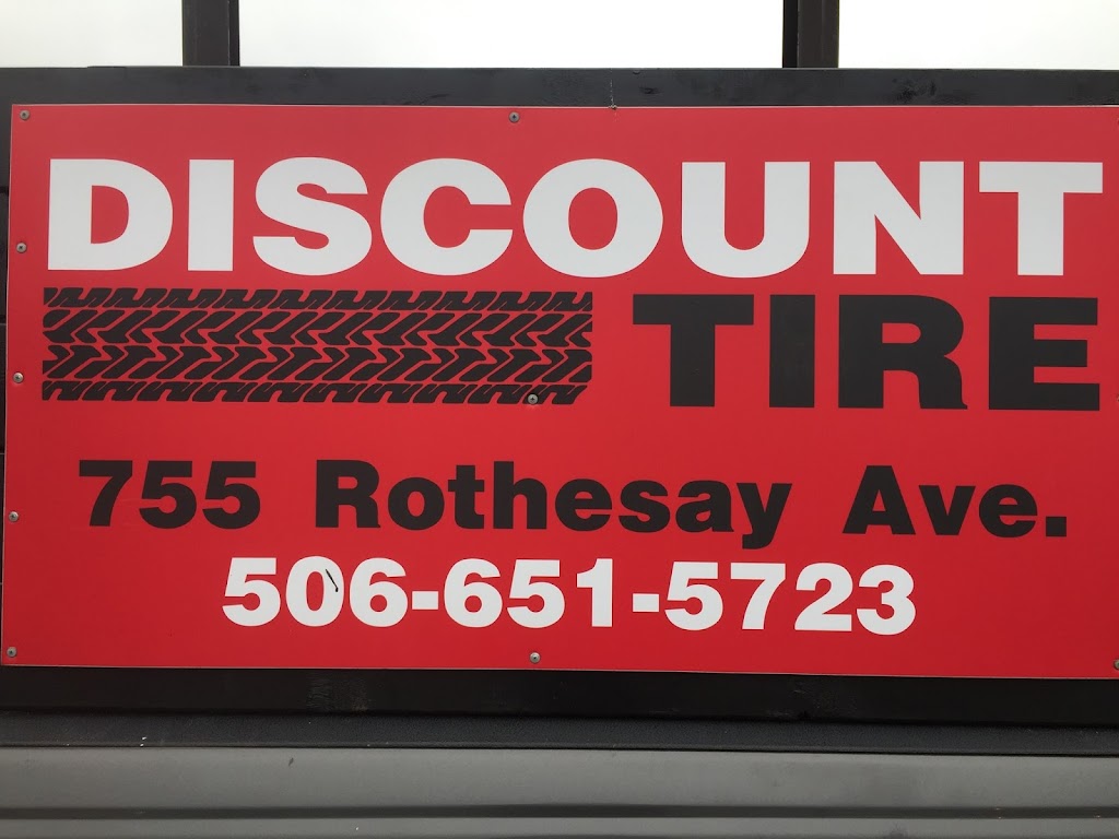 Discount Tire Rothesay Avenue | car repair | 755 Rothesay Ave, Saint John, NB E2H 2H6, Canada | 5066515723 OR +1 506-651-5723