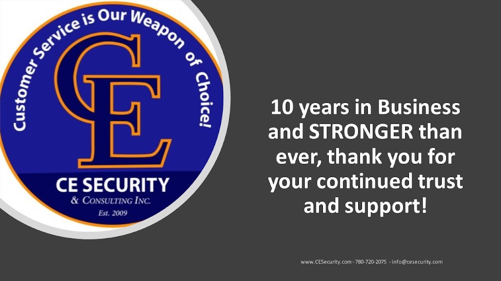 CE Security & Consulting | 6 Newcastle Way, St. Albert, AB T8N 4C4, Canada | Phone: (855) 278-4806
