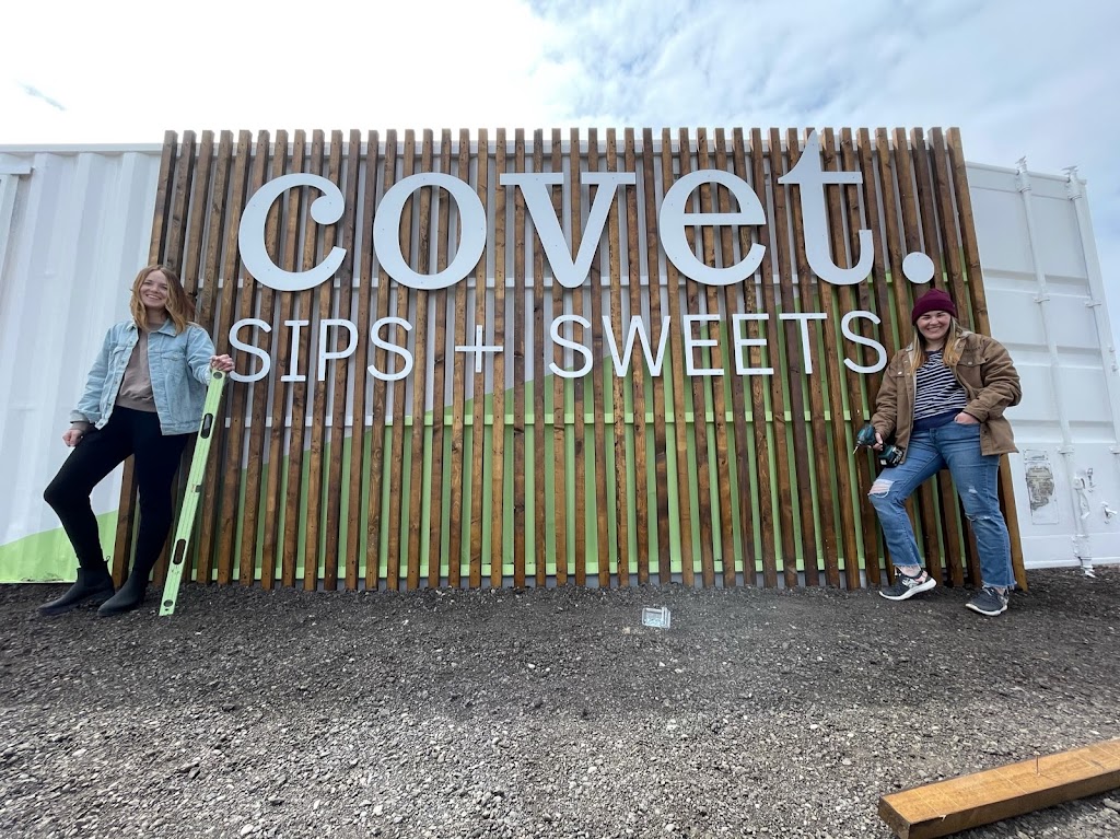Covet Sips & Sweets | 322233 15 St E Unit 2, Okotoks, AB T1S 1A6, Canada | Phone: (833) 332-6838