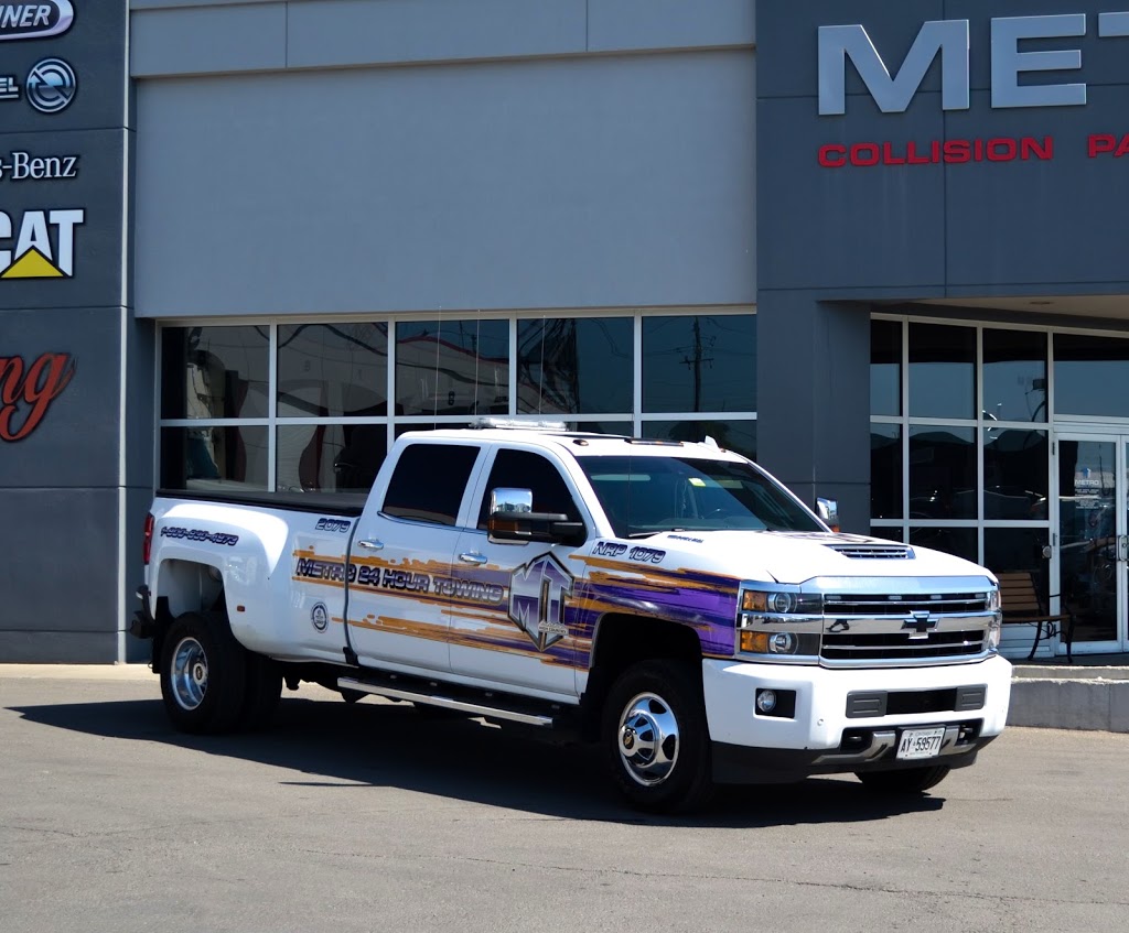 Metro Towing | point of interest | 475 Seaman St, Stoney Creek, ON L8E 2R2, Canada | 8002075568 OR +1 800-207-5568