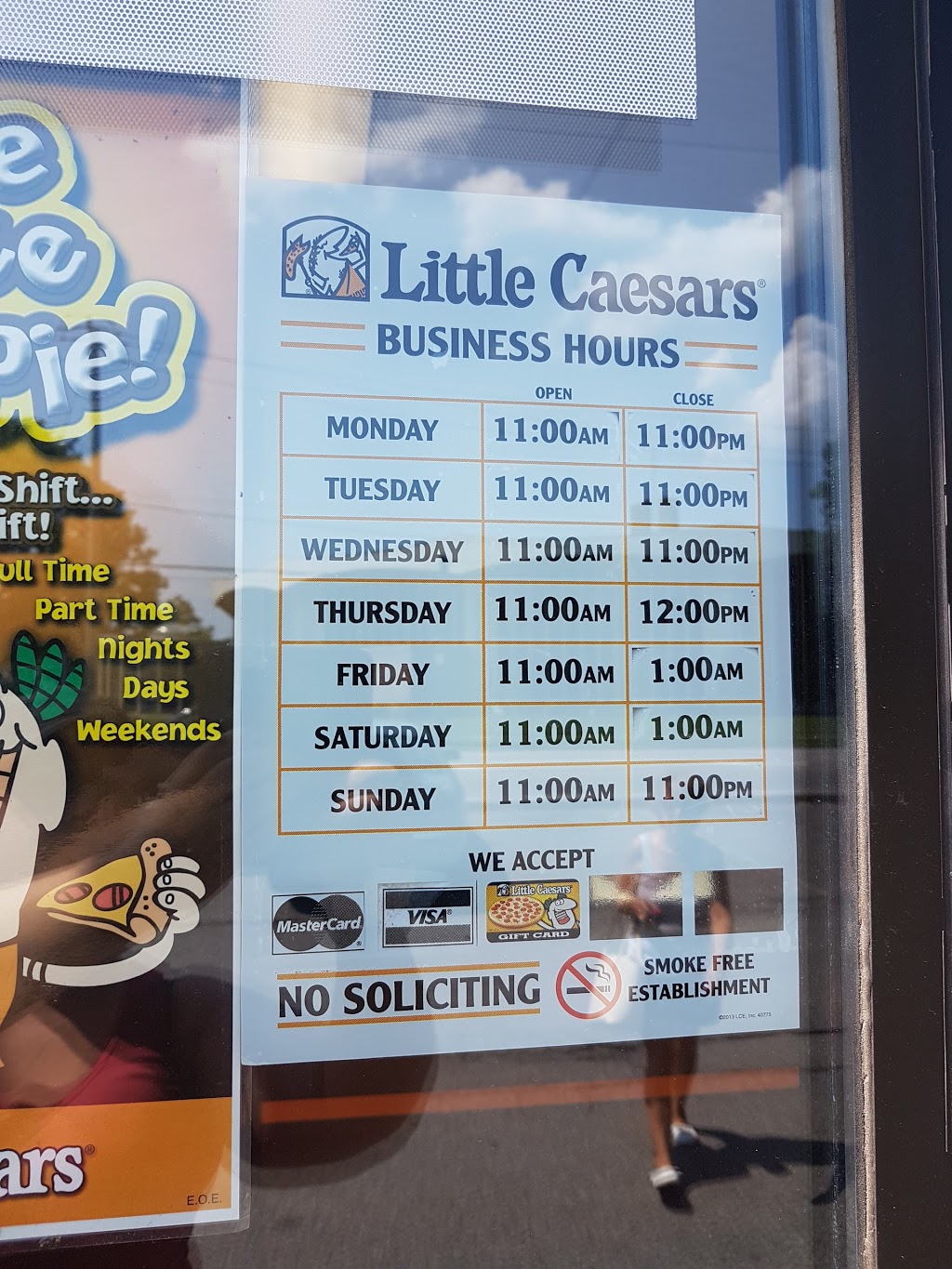 Little Caesars Pizza | 359 Carlton St, St. Catharines, ON L2N 7P6, Canada | Phone: (905) 935-7056