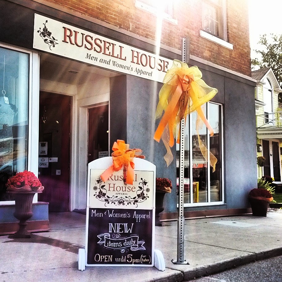 Russell House Apparel | 211 Main St #1, Port Stanley, ON N5L 1C4, Canada | Phone: (519) 782-7781