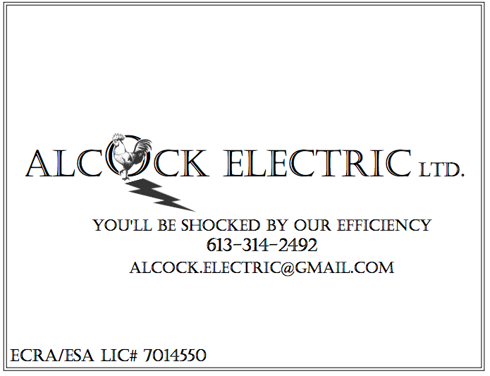 Alcock Electric | 522 Mill St, Calabogie, ON K0J 1H0, Canada | Phone: (613) 314-2492