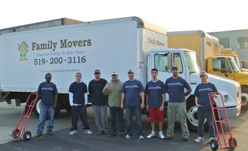 Family Movers | 427 Exeter Rd, London, ON N6E 2Z3, Canada | Phone: (877) 766-8311
