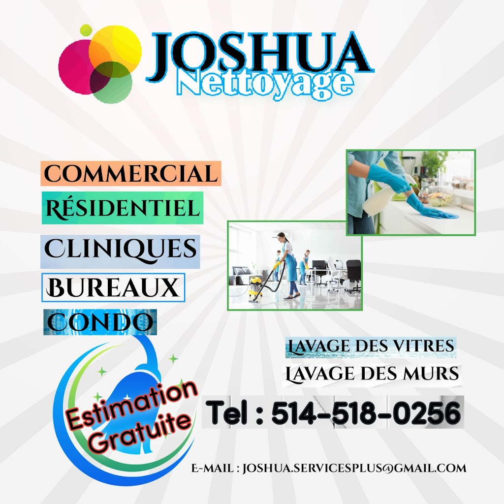 Joshua Nettoyage | 165 Rue Roland Miron, Lavaltrie, QC J5T 1Z6, Canada | Phone: (514) 518-0256