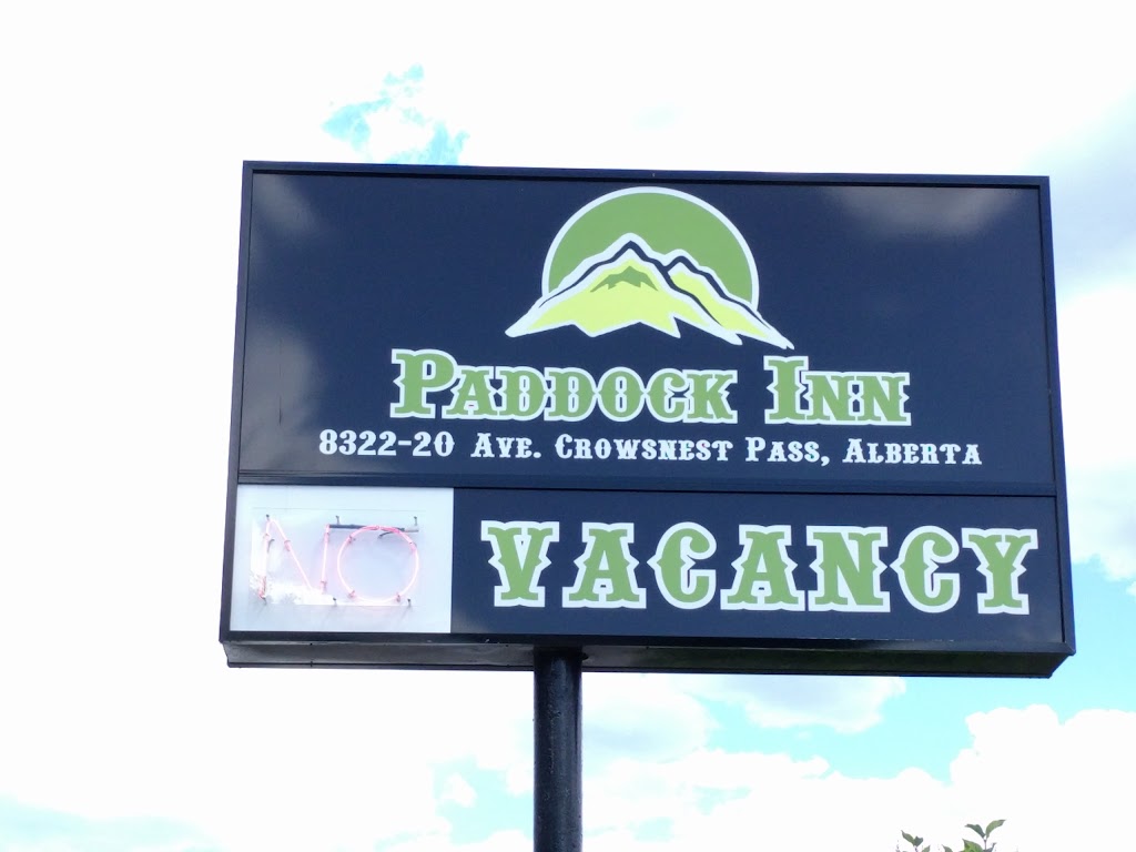 Paddock Inn Motel | 8322 20 Ave, Coleman, AB T0K 0M0, Canada | Phone: (403) 753-2408