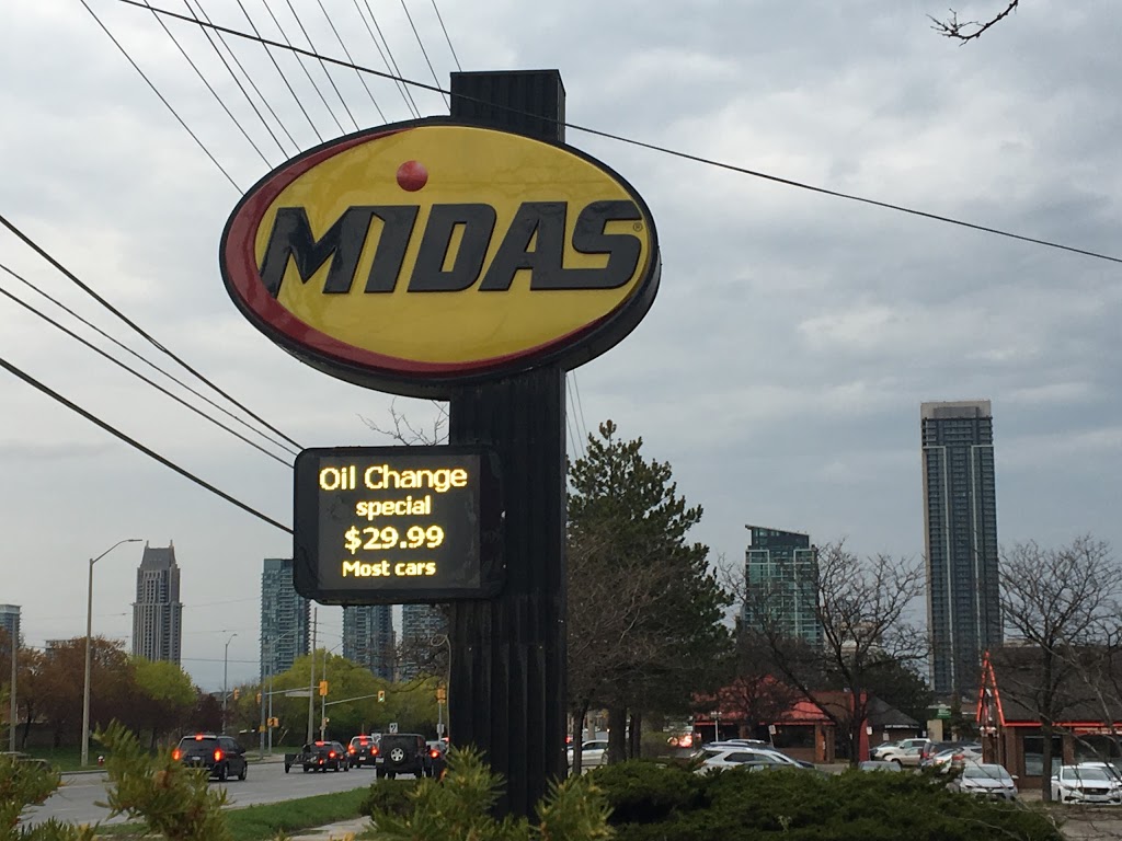 Midas | 880 Burnhamthorpe Rd W, Mississauga, ON L5C 2S3, Canada | Phone: (289) 628-1608