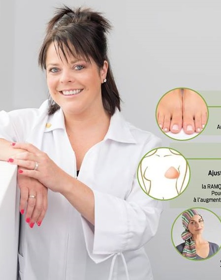 Soins de pieds et Prothèses mammaires - Stéphanie Grondin - Cent | 766 Rue Boudreau, Thetford Mines, QC G6H 1E7, Canada | Phone: (418) 423-4672