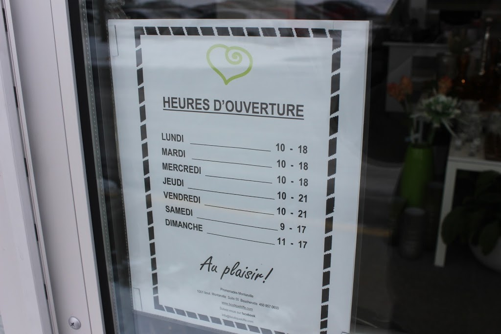 Boutique Kiffé | 1001 Boulevard de Montarville, Boucherville, QC J4B 6P5, Canada | Phone: (450) 857-0600