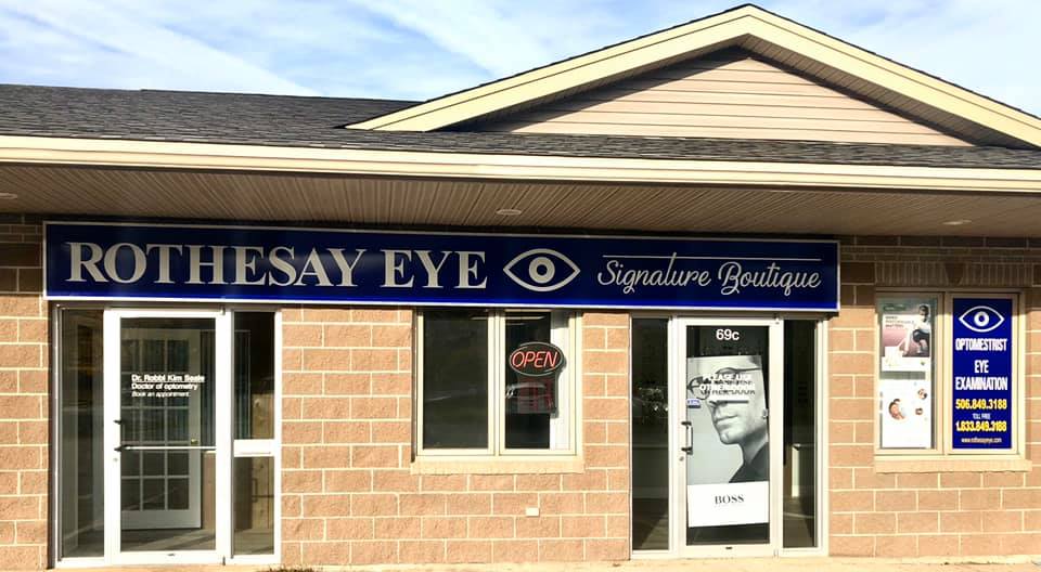 Rothesay Eye | Unit B, C, 69 Marr Rd, Rothesay, NB E2E 3J9, Canada | Phone: (506) 849-3188