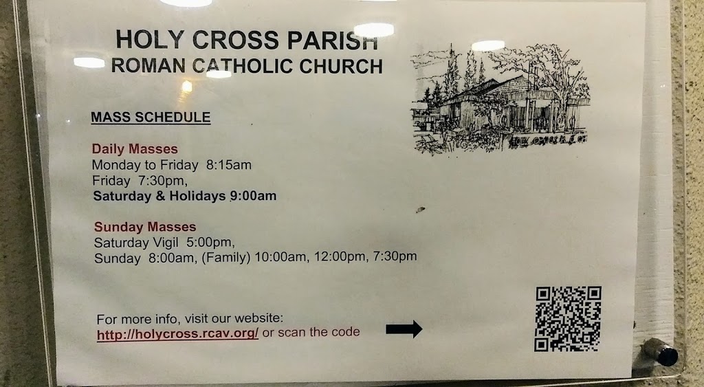 Holy Cross Parish | 1450 Delta Ave, Burnaby, BC V5B 3G2, Canada | Phone: (604) 299-3814