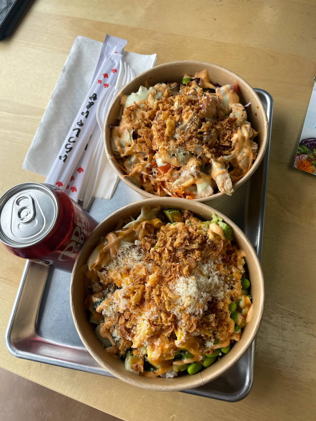 Poke A Bowl | 300 N Front St, Belleville, ON K8P 3C4, Canada | Phone: (613) 968-2828