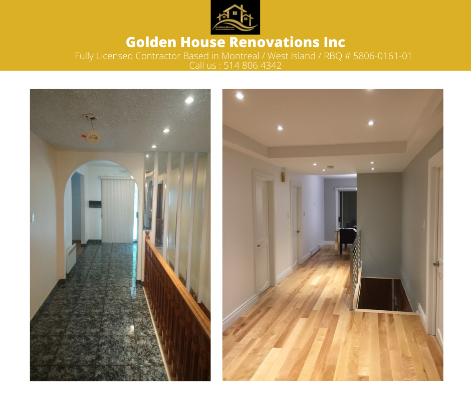Golden House Renovations Inc / Rénovation Maison Dorée Inc | 49 Ravel St, Dollard-Des Ormeaux, QC H9G 2L9, Canada | Phone: (514) 806-4342